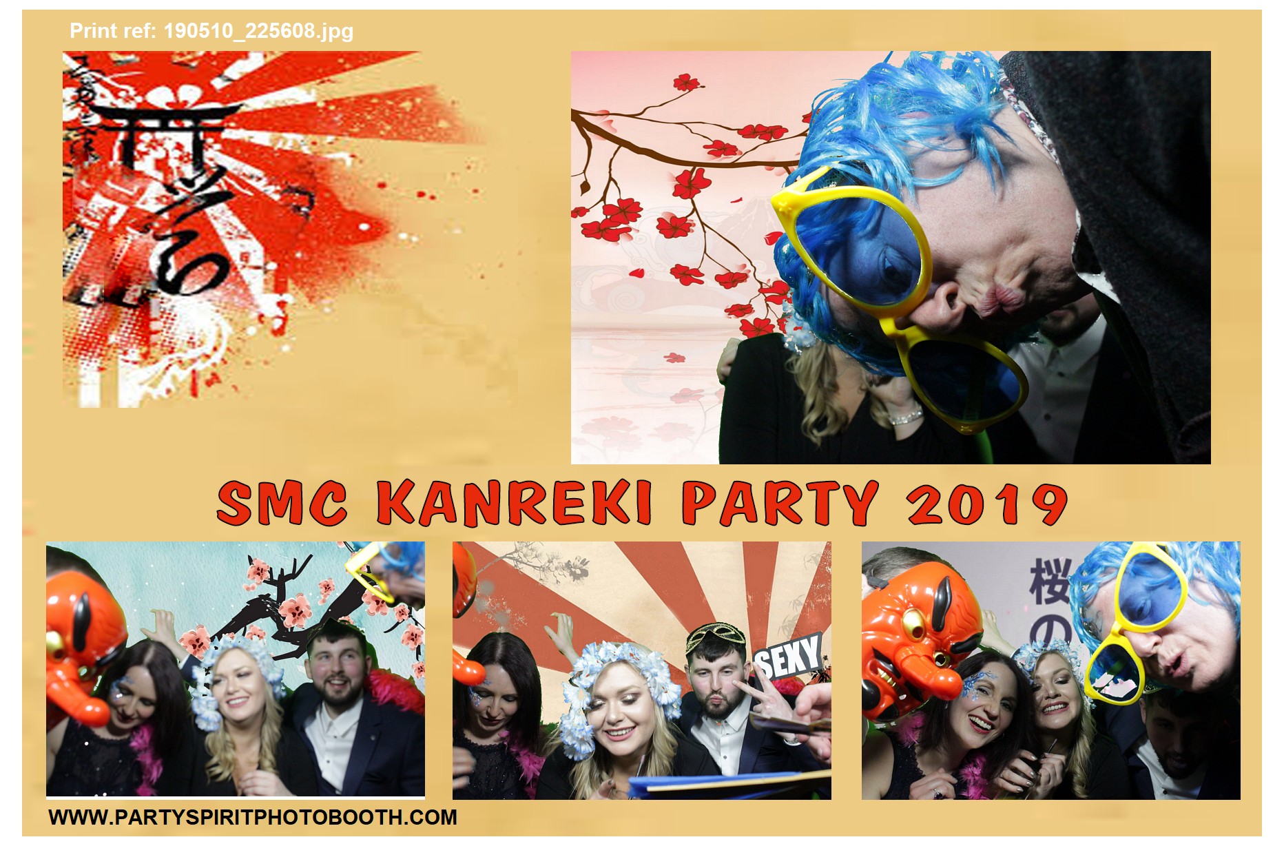 60th Japanese Theme Event | View more photos from the event at gallery.partyspiritphotobooth.com/u/PartySpiritPhotoBooth/60th-Japanese-Theme-Event